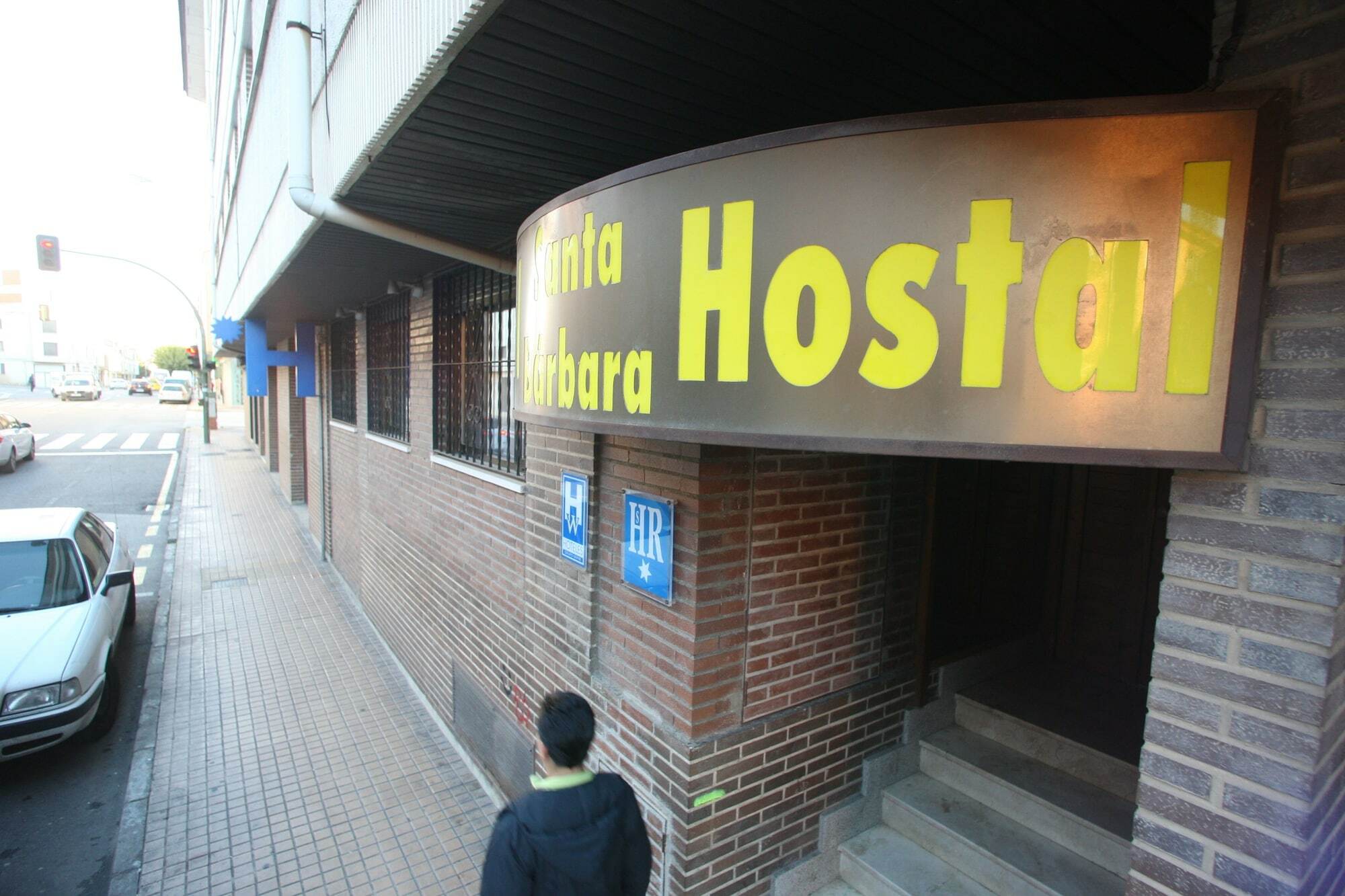 Hostal Santa Barbara Soria Exterior photo